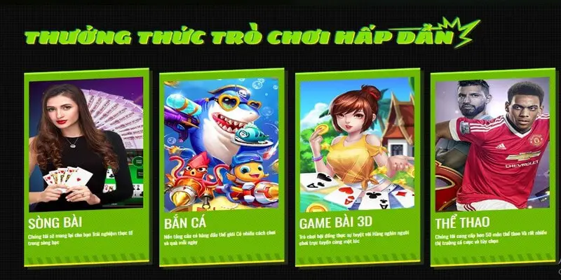 Giới thiệu 69VN về các sảnh game hấp dẫn